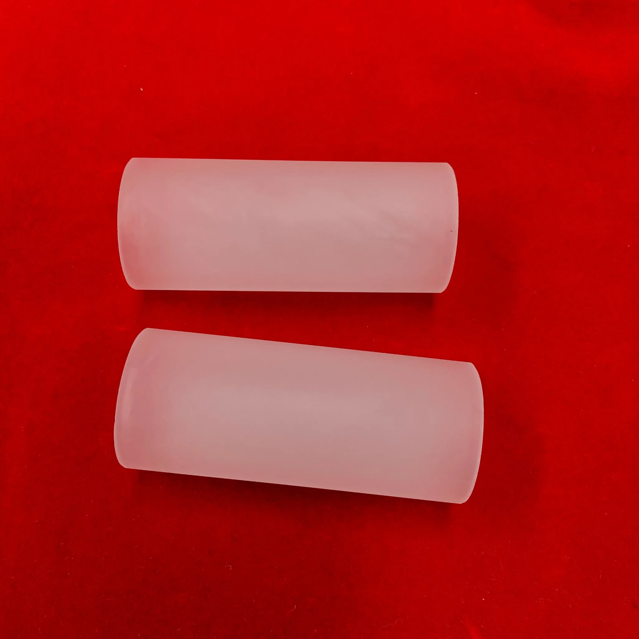 Both Ends Open Heat Resistance Customize Frosty Fused Silica Tubing Quartz Glass Tube for Electric Ovens