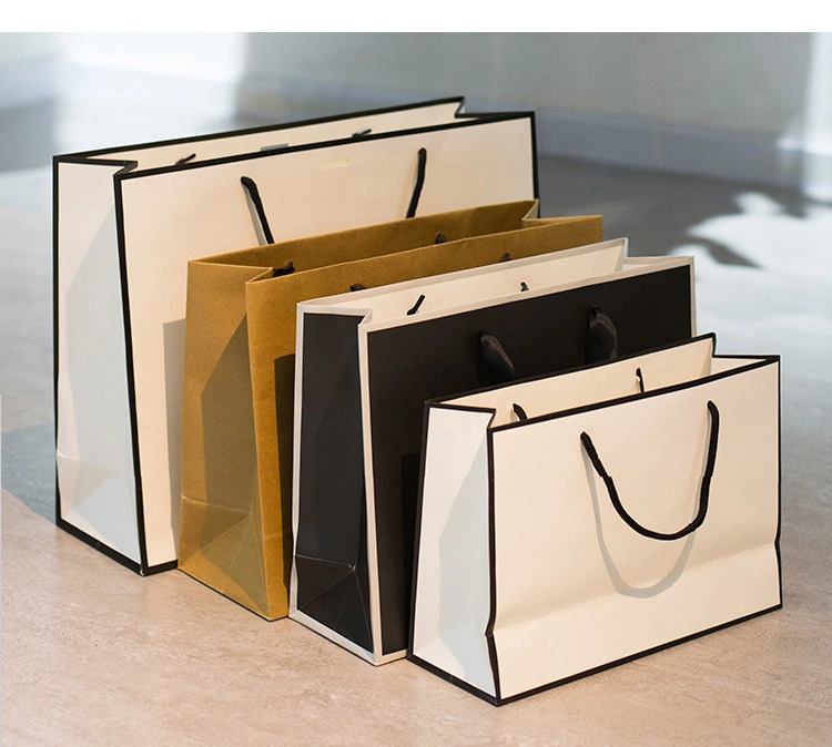 High Quality Free Design Luxury Shopping Gift Kraft Paper Bag