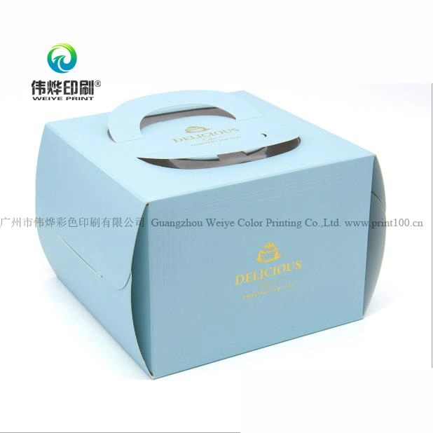 ورق Promotion طباعة Promotion Food Cake Gift Storage Packaging Box