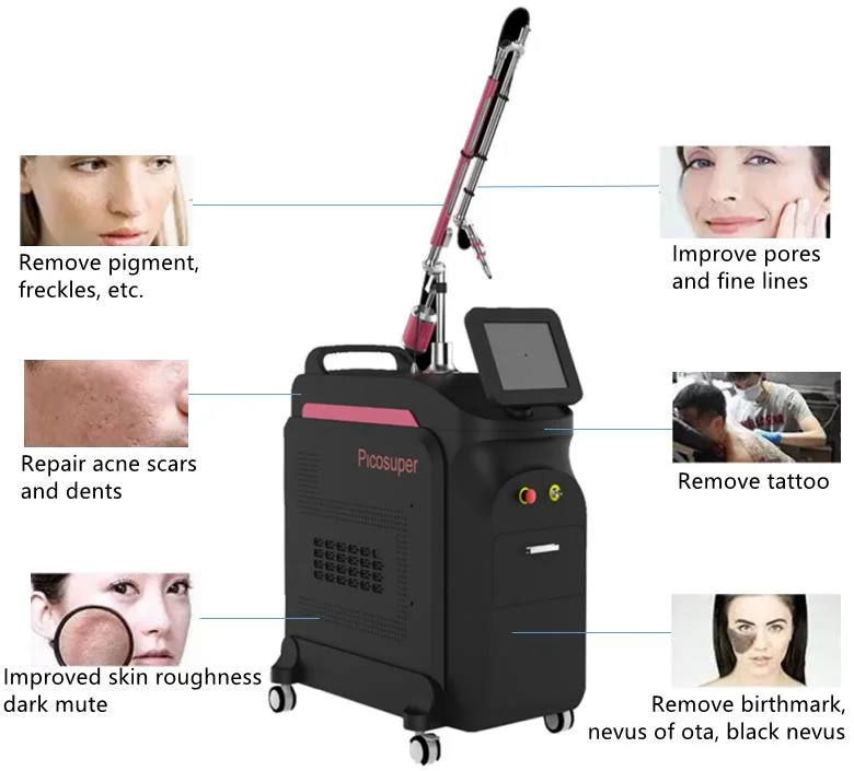 2023 500PS 1064 532nm All Color Tattoo Skin Tightening OEM Multi-Function laser