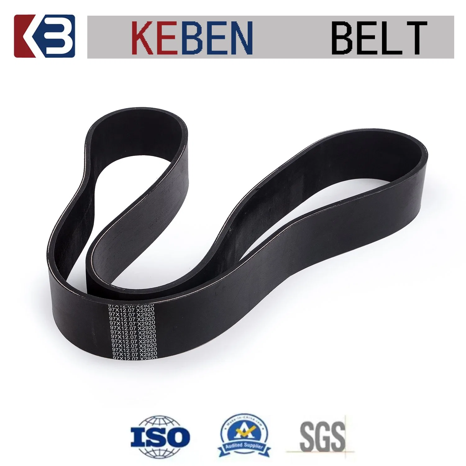 Rubber Belts of Apparel & Textile Machine Flat Transmission Belt Good Quality Drive V Belt