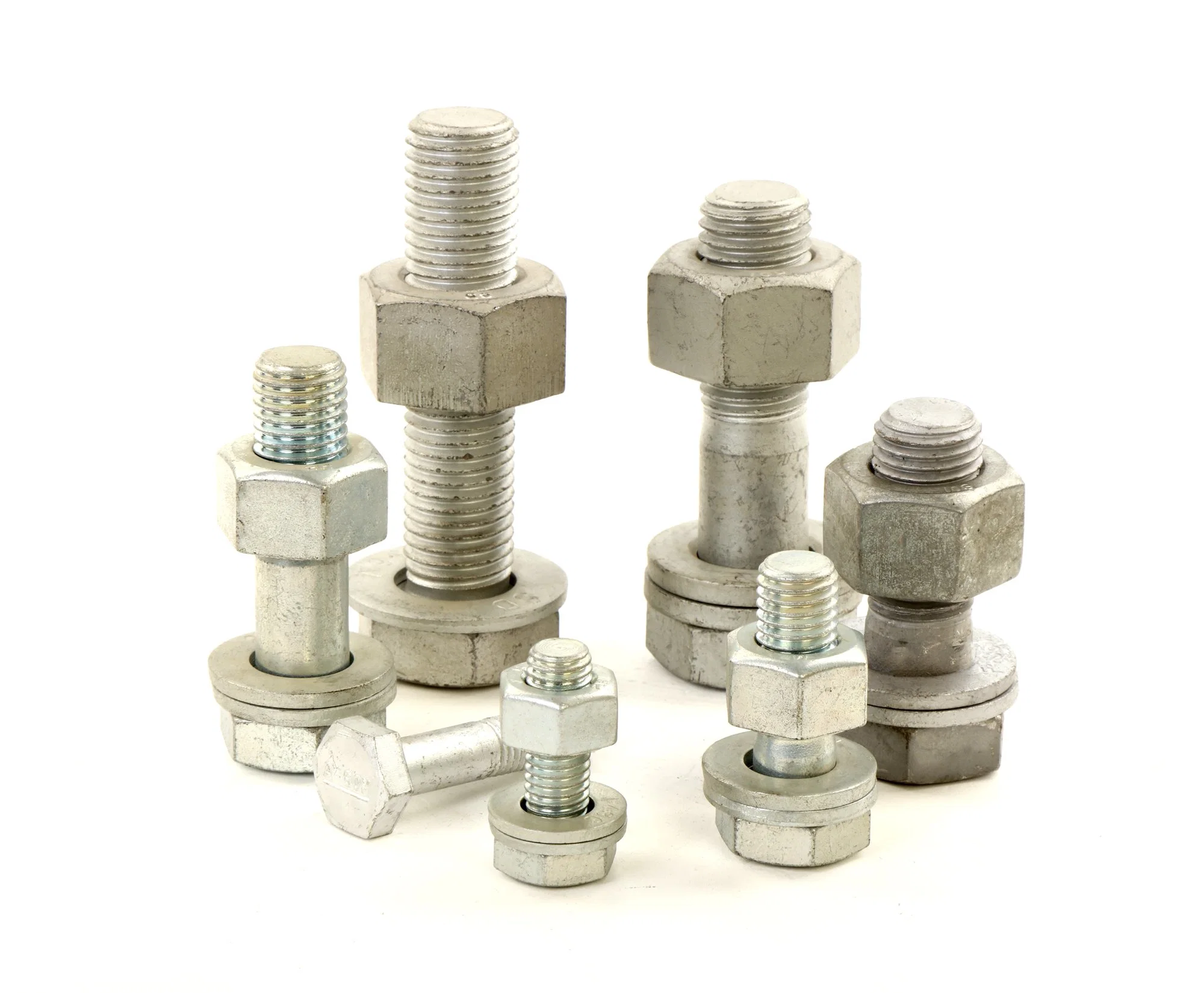 China Wholesale/Supplier Heavy Hex Bolt ASTM A325m/ASTM F3125 HDG Bolts Steel Structural Bolt Grade 8.8