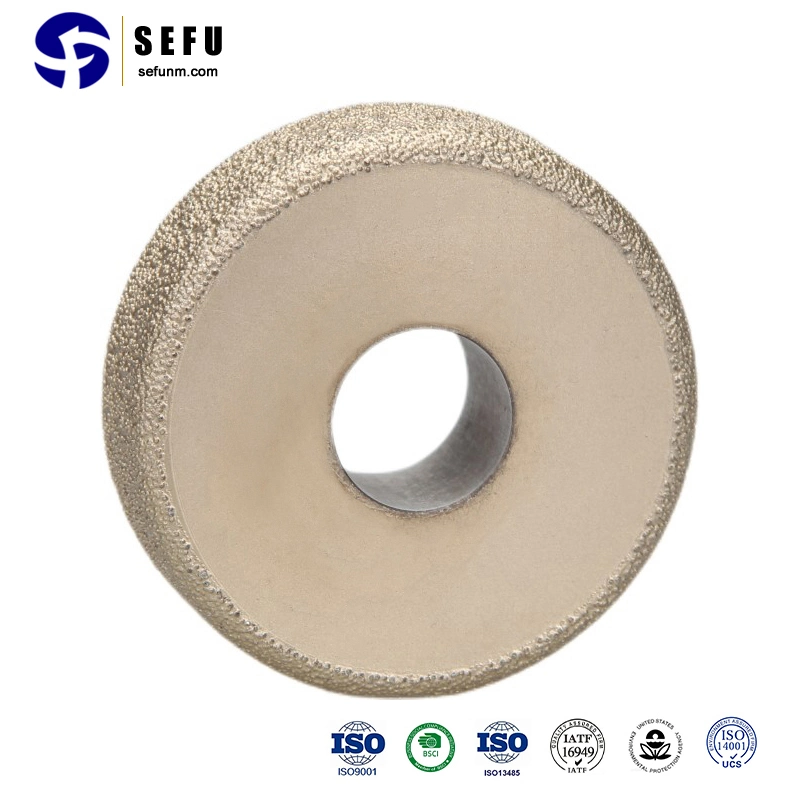 Sefu China Metal Diamond Cutting Disc Supplier Diamond Grinding Head Stone Cast Iron Brazing Carving Grinding Bit Diamond Grinding Wheels for Carbide