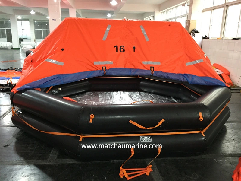 Self Righting Throw Overboard Emergency Inflatable Life Raft