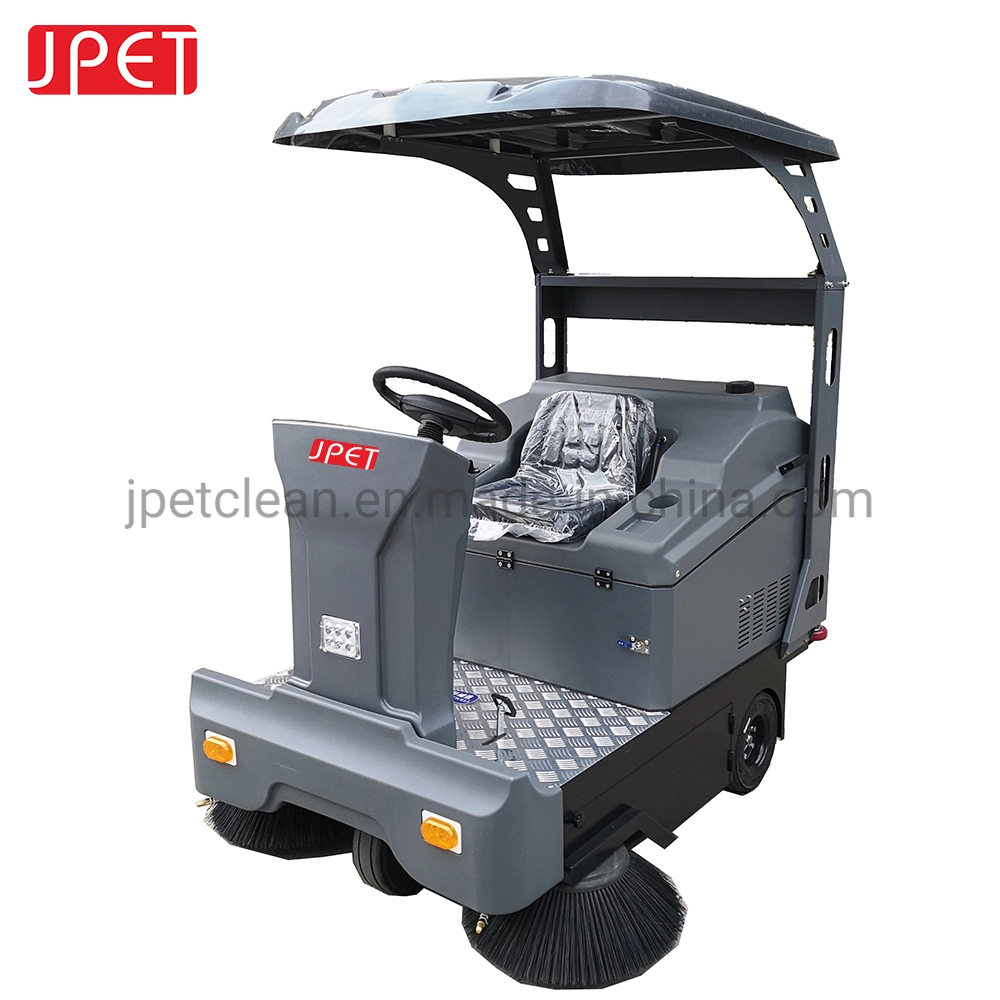 Electric Battery Type Floor Cleaning Ride on Road Street Sweeper