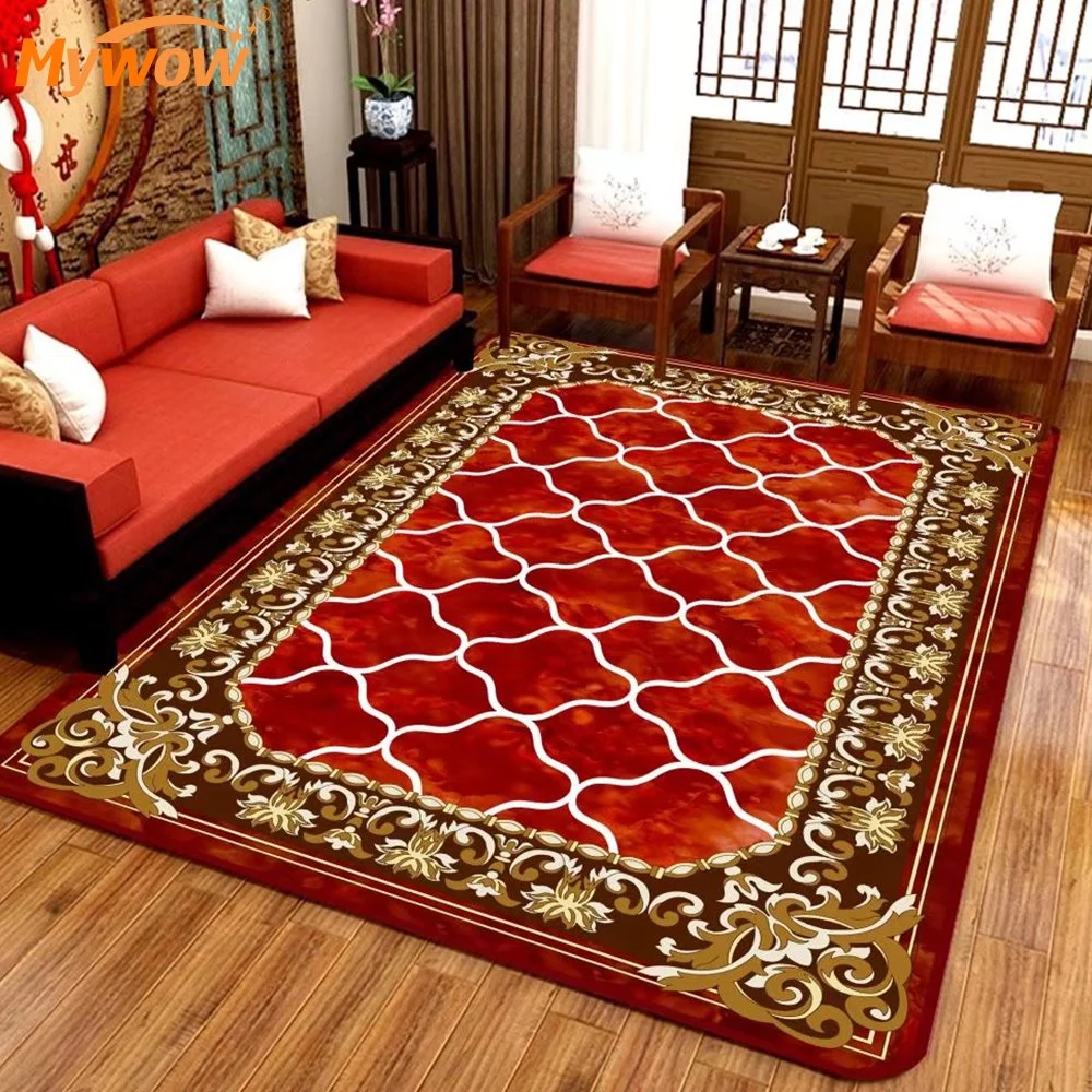 Los nuevos hogares de estilo europeo de gran tamaño de la alfombra Alfombra alfombra personalizada