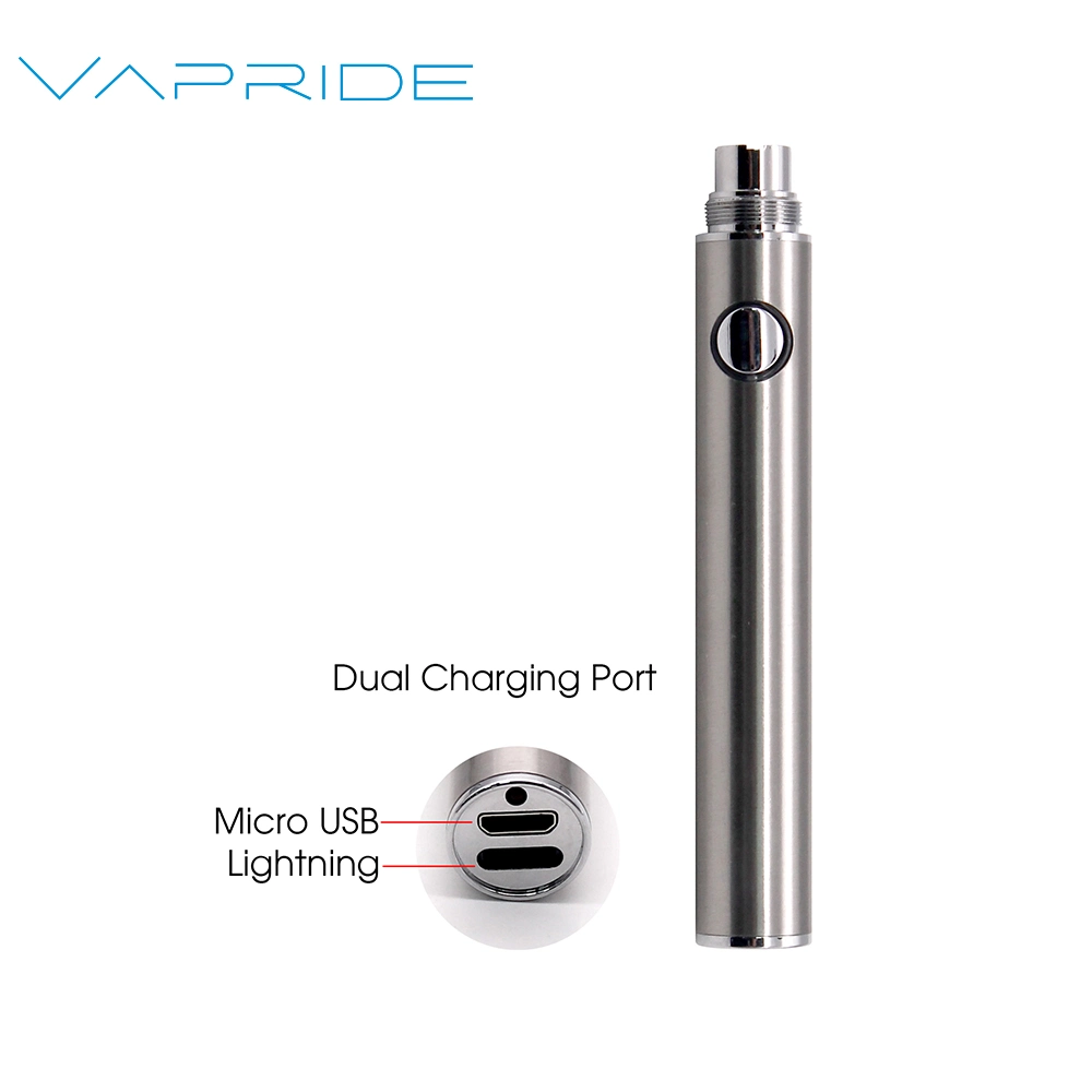 Vapride 400mAh Dual Charging 510 Thread Vape Battery