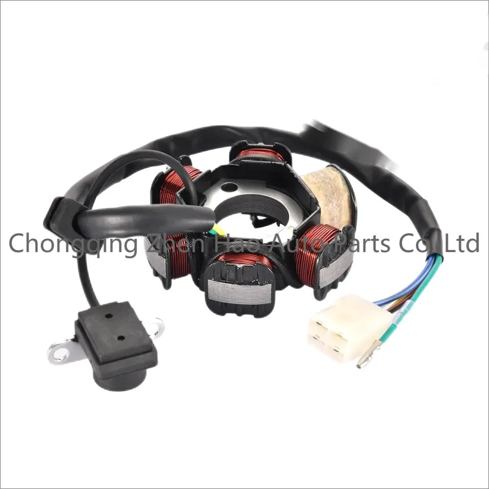 Motorcycle Magneto Stator Replacement for Gy6 50cc-125cc Engine ATV Quad