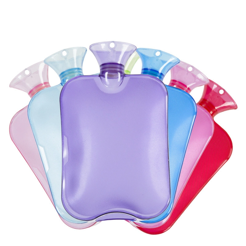 Bouteille d'eau avec couvercle en PVC de 2 L'eau chaude Sac pour comprimer la main chaude et froide pieds plus chaudes du cou et épaule le soulagement de douleur