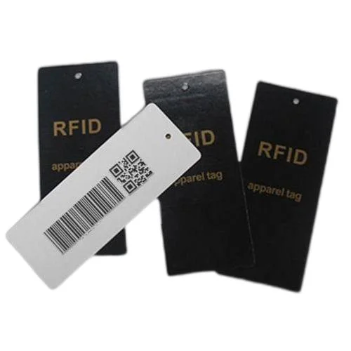 شعار العلامة التجارية المخصصة علامة سعر UHF الذكية RFID علامة Hang Tag لالملابس ملابس ملابس ملابس مخزون