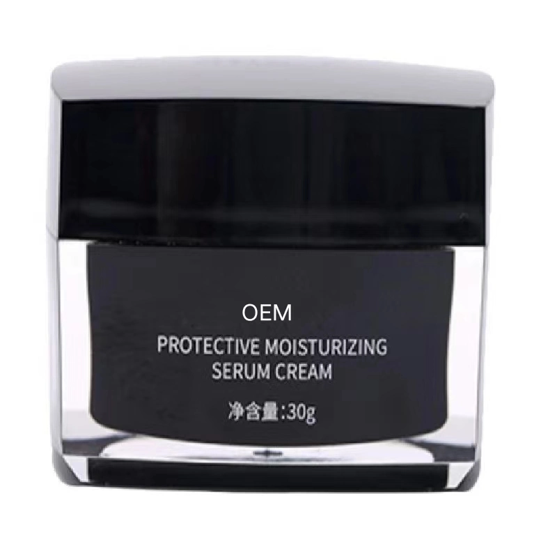 30 g de creme facial OEM cosméticos Protective Moisturizing Serum Cream Daily Cuidados da pele