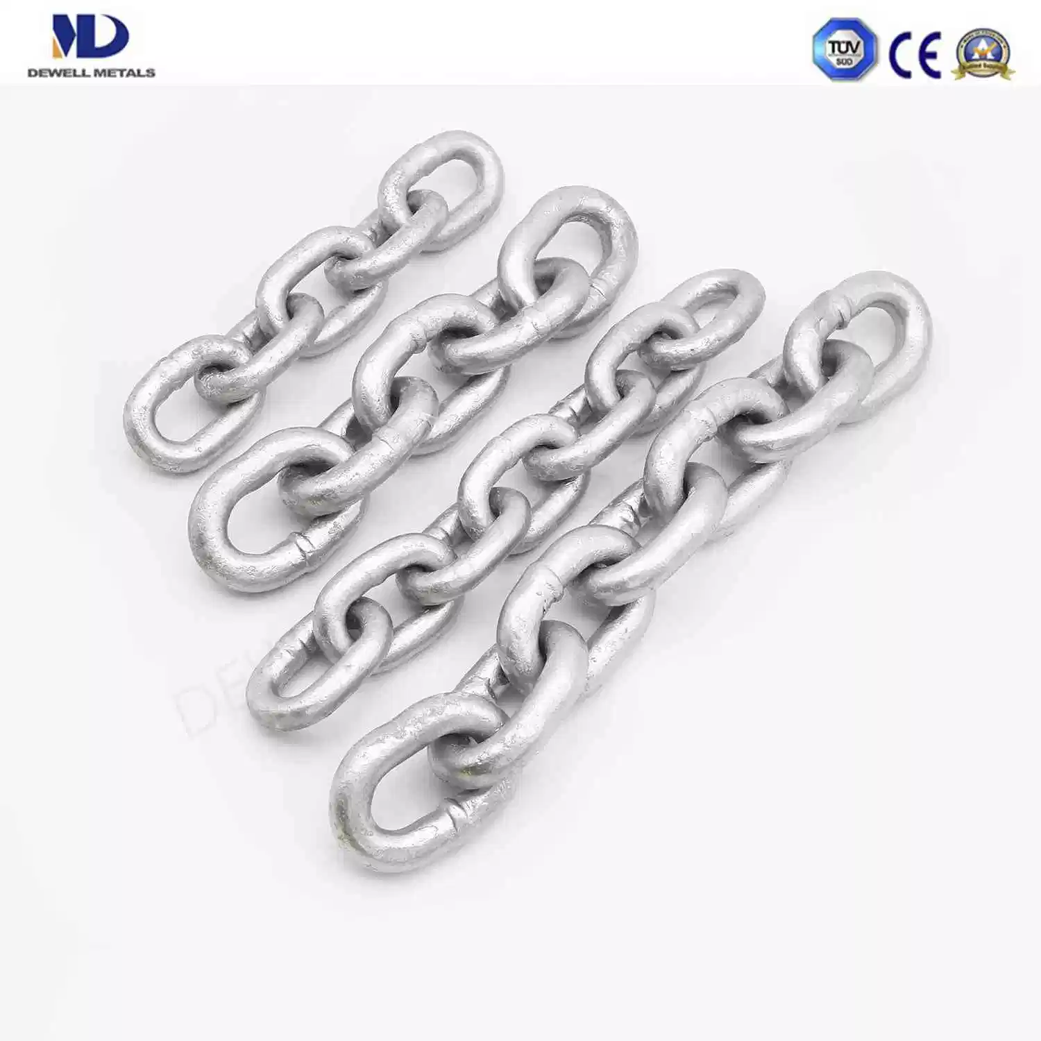 Lifting Chain High Tensile Alloy Steel G80 Quenched and Tempered Galv.