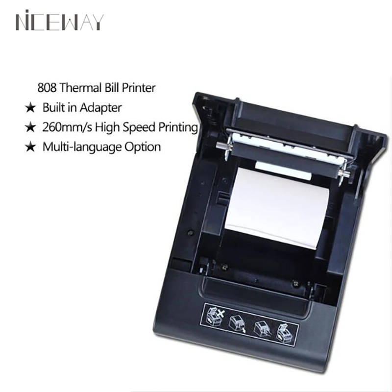 Factory Supply Wholesale/Supplier Price High Value 80mm Wall-Mounted POS Billing Ticket Printer