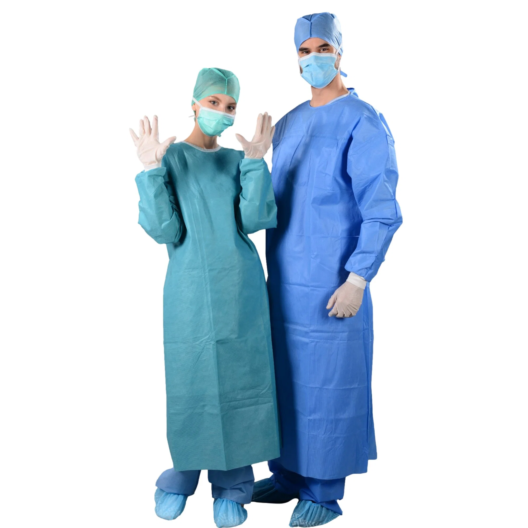 Medical Consumable Hot Selling of The Disposable Surgical Gown Hospital Uniform Surgical Gown