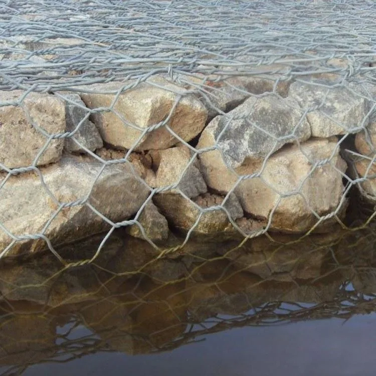 Salida de fábrica de galvanizado en caliente Gabion Box Gabion Mesh