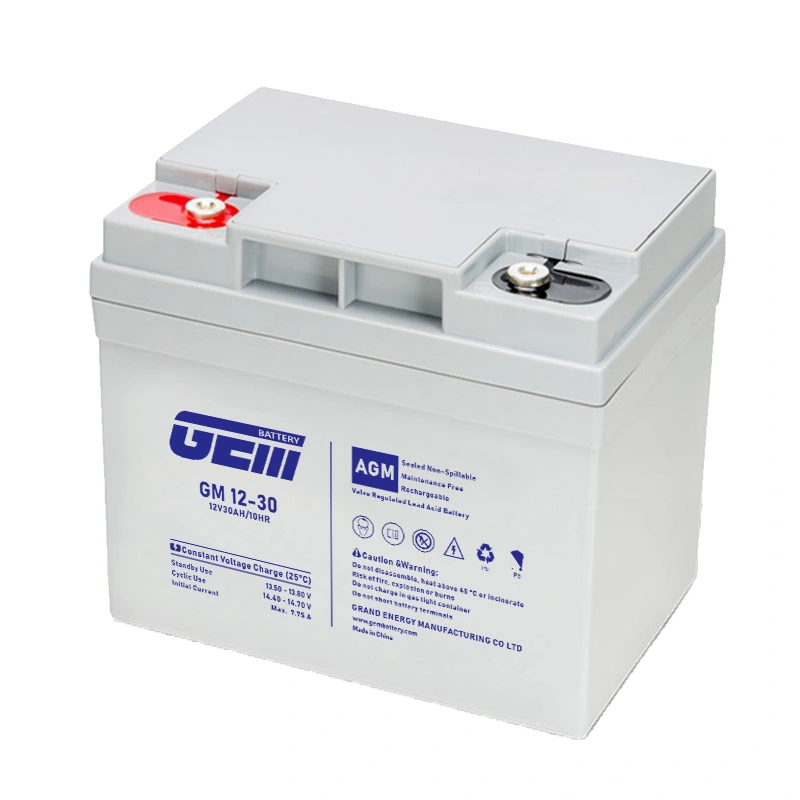 GEM Batterie 12V30AH Long-Life Deep-Cycle Gel-Speicher-Batterie für Solar Schalttafeln/Autos/USV/Haus/Reinigungsmaschine/Parken/Fahrzeug/Telcom/Csb