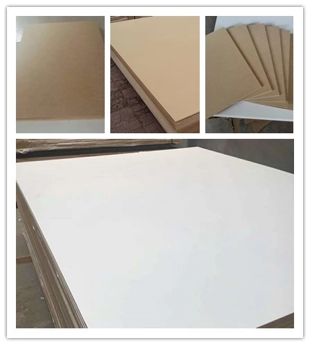 Colored Melamine Wood MDF with High Gloss UV Coating Good Price