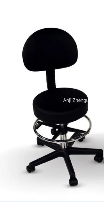 Master Chair Beauty Salon Furniture Saddle Stool Adjustable With Back Rest (ZG29-009)