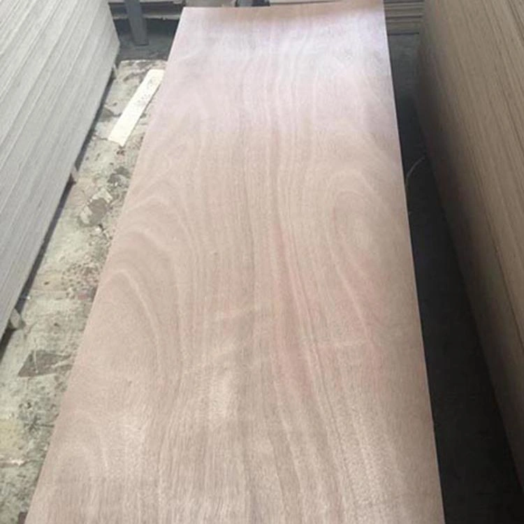 Comcomcomcomcomcomcomcombe Okume وBintangor وRed Oak Natural Veneer Door جلد للأبواب