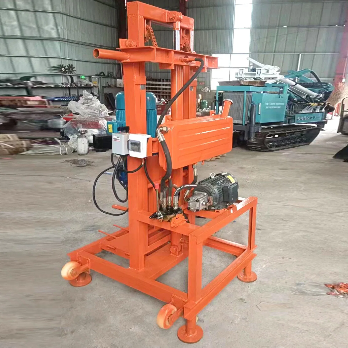 Electric One Man Water Well Drilling Rig Machine for Sale