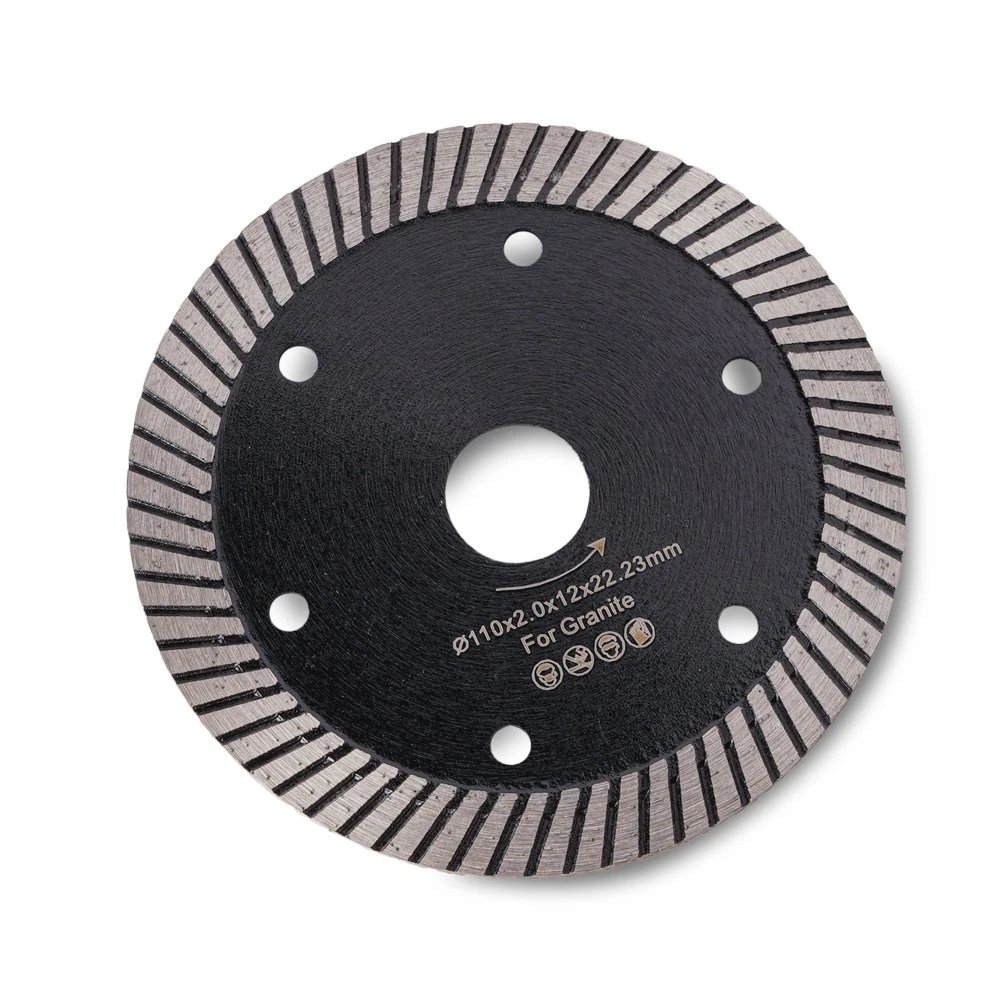 Precise Diamond Tools Sintered Turbo Cutting Disc for Stone Cutting