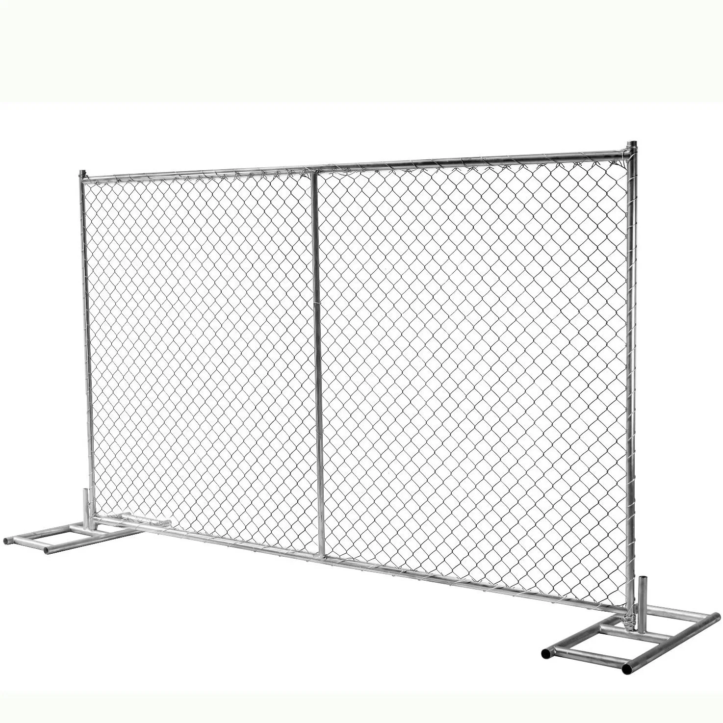 America Design Steel Wire Mesh Temporary Chain Link Garden Security Fence