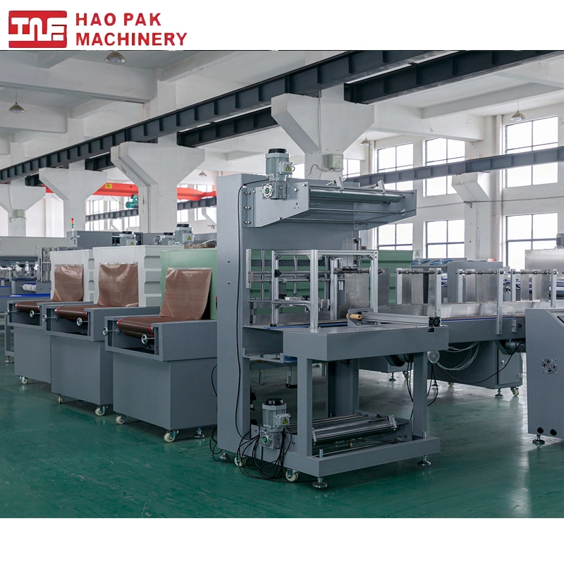 Automatic Vertical L Type Shrink Wrapping Machine for Bottle Box Paper