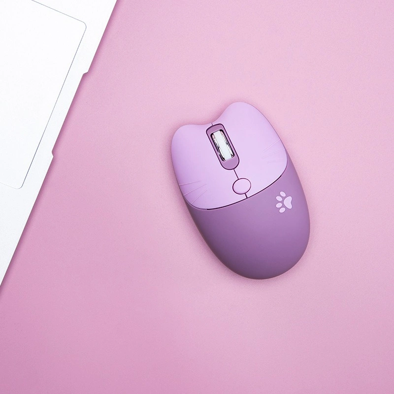 2.4G Wireless Optical Cute Cartoon Mute Computer Ergonomic 3D Office Mouse