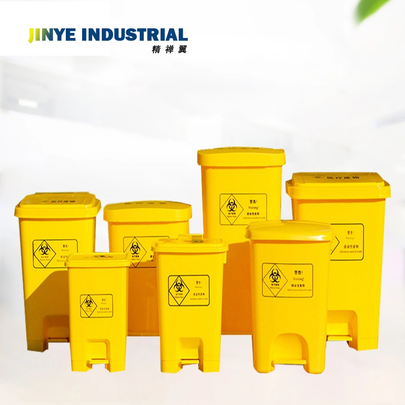 Plastic Trash Bin Dustbin Recycle Garbage Cans Recycling Medical Waste Containers