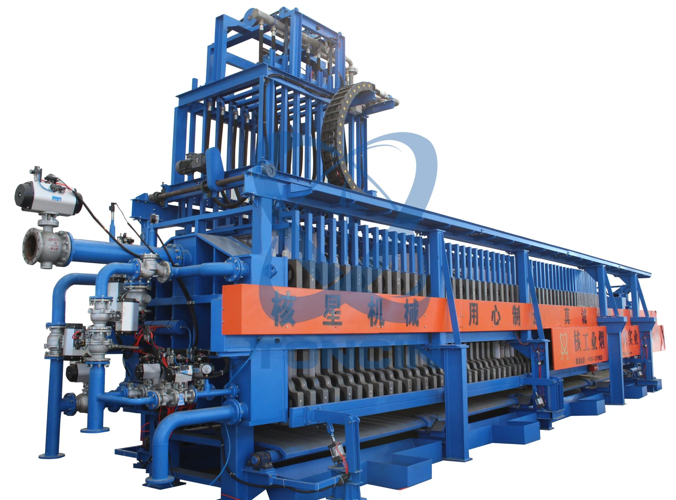 Gold Ore Dewatering Customized Overseas Service Sspf Smart Horizontal Automatic Filter Press