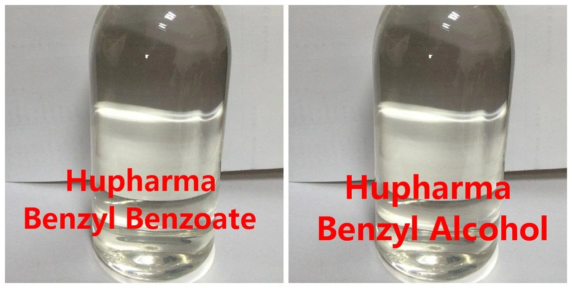 Hupharma Factory Direct Supply 99% Purity Steroids Raw Materials Benzyl Alcohol 100-51-6