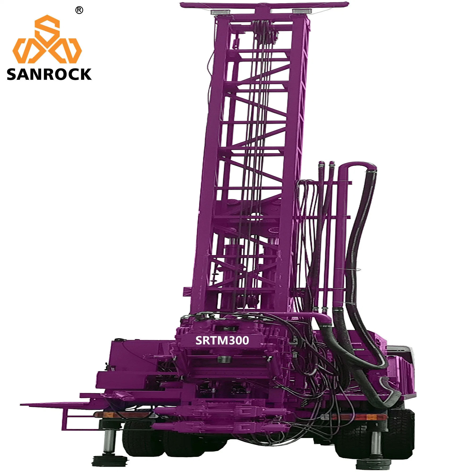 Water Well Drilling Machine 400m Truck Mounted Water Well Drilling Rig Manufacturers