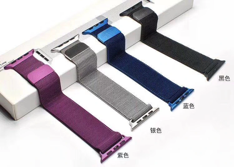 Smart Watch Accessories Metal Strap for Apple Watch Series 4/5 38mm/40mm/42mm