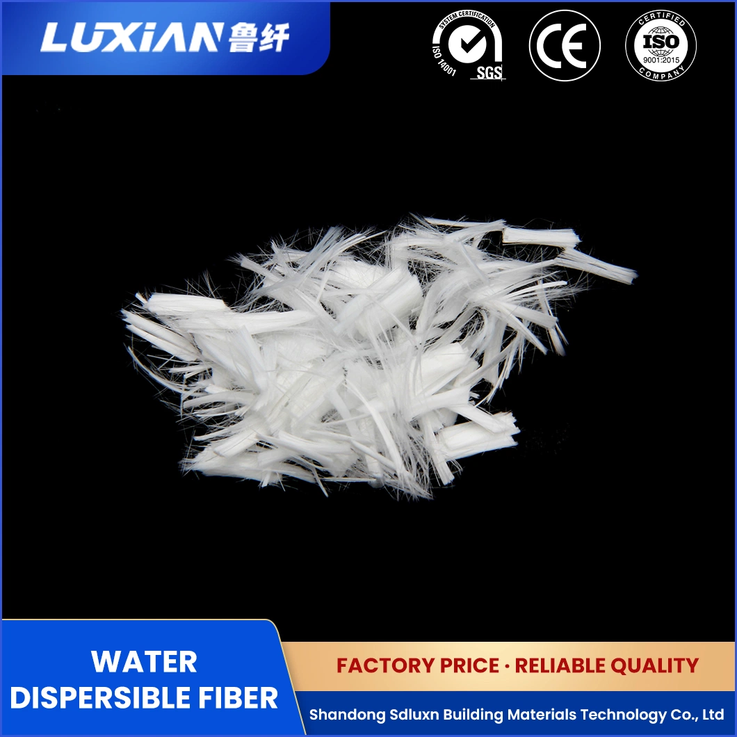 Sdluxn Ultra-Short Dispersed Fiber Lxbgf Hydrophilic Polypropylene Cement Fiber China Polymer Synthetic Fiber Water Dispersible PP Raw Material Supplier