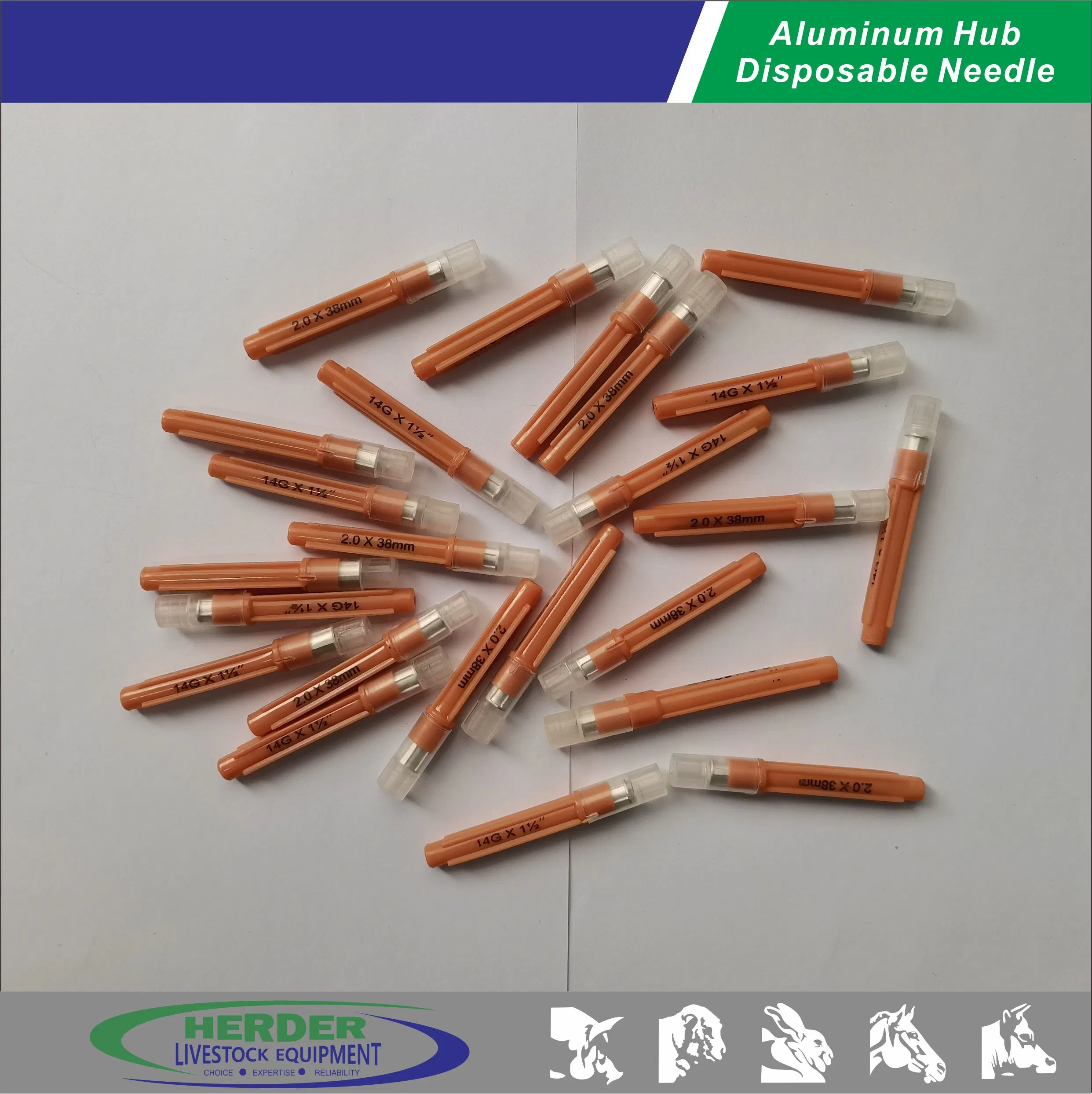 High quality/High cost performance Disposable Aluminium Hub Hypodermic Needles