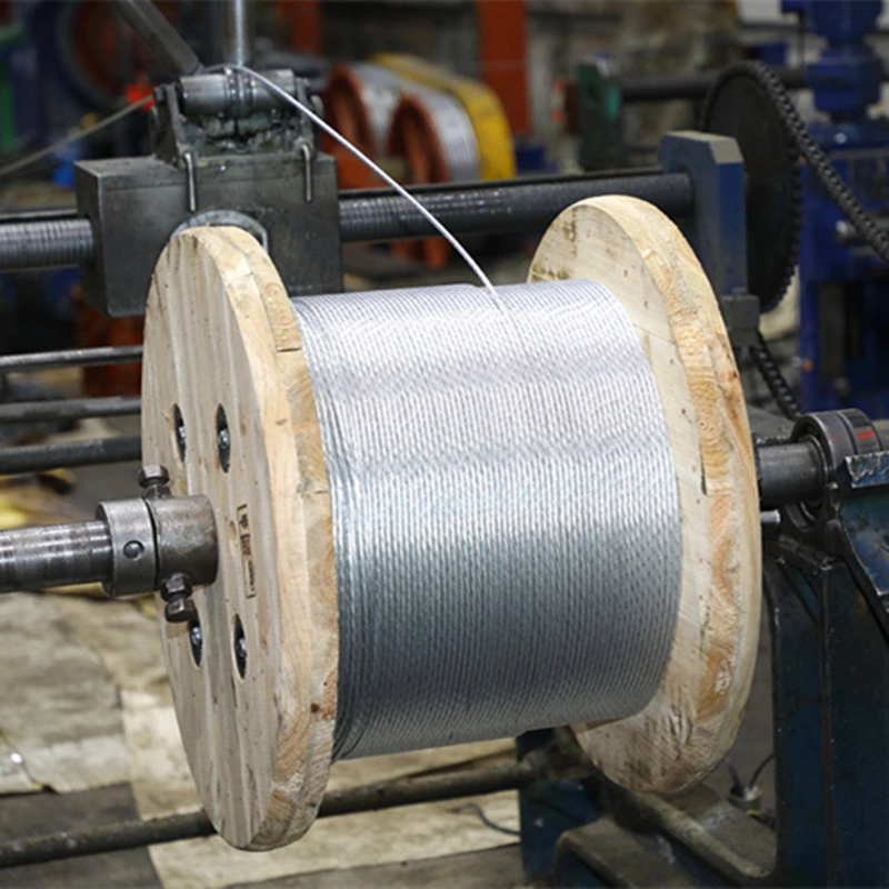 Hot Dipped Galvanized 2.55mm Steel Wire Low Carbon Used for Paper Clip