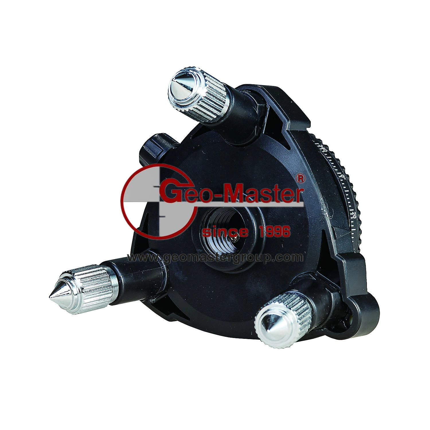 Rotating Laser Mount (w. 5/8" male Adapter) for Laser Levels (DOT Laser, Line Laser)