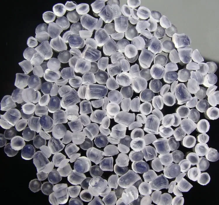 Plastic Raw Material Black Recycled Granules PVC