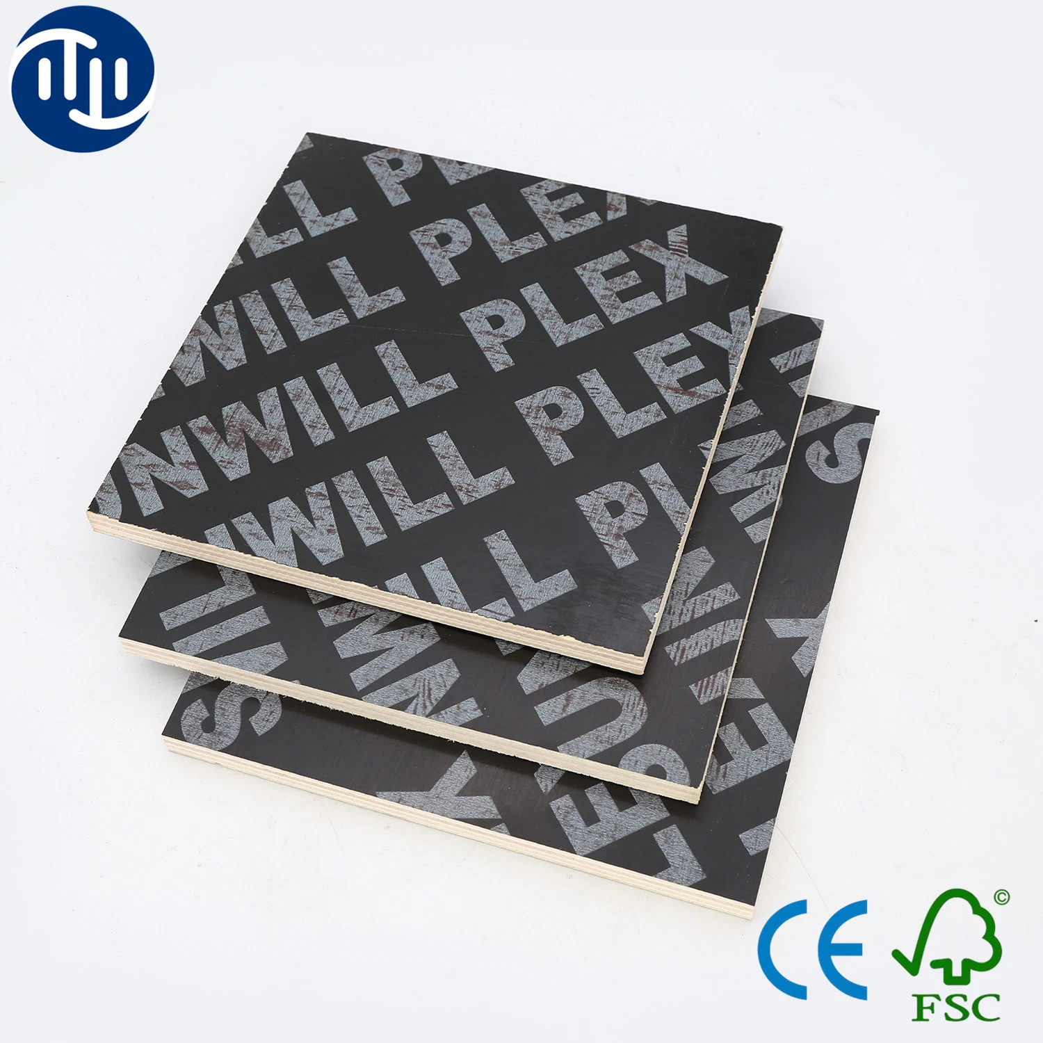 Linyi Factory Film Faced Plywood 4*8 Formwork Plywood Shuttering Plywood for Concrete Building