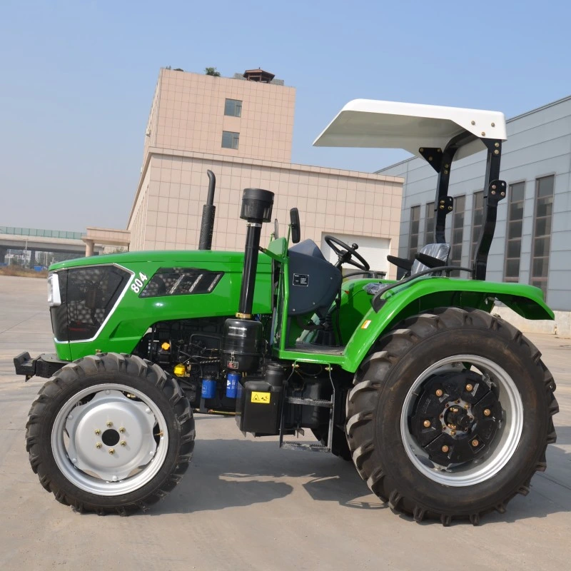 804 Modelo 80HP 4W Tractor Cargador