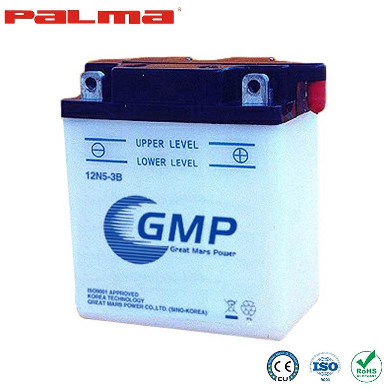 Palma Conventional VRLA Battery China Manufacturing6n2-2A-1motorcycle Lead-Acid Batteries Adjustable Voltage Motorcycle 12 Volt Battery