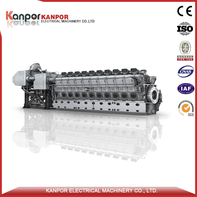 El hombre 515kw 0.5MW aceite combustible pesado (HFO) Conjunto de generación de energía