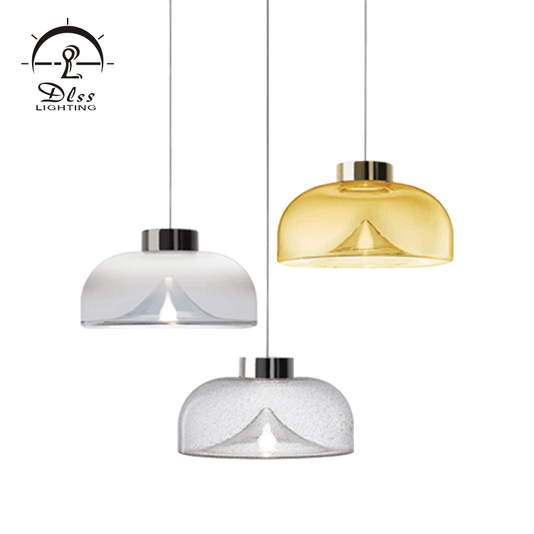 Las modernas lámparas colgantes de cristal LED al por mayor de la iluminación interior decorativa