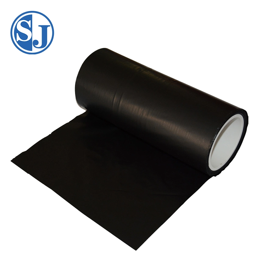 High Standard Double Sided Black Conductive PE Polyethylene Plastic Packaging Film for Explosives and Pigments