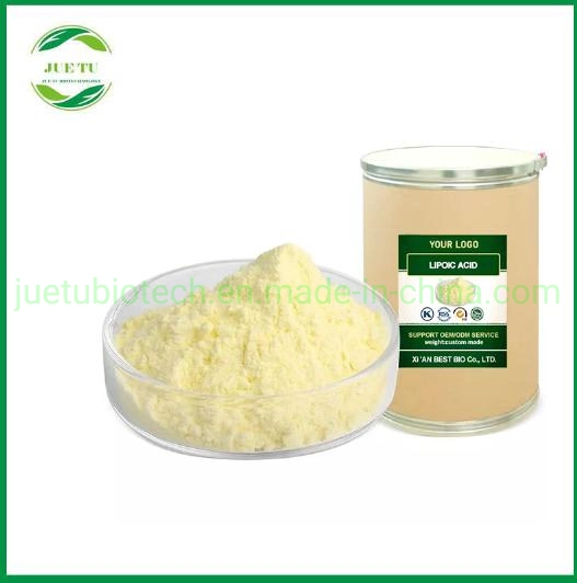 Yellow Crystalline Powder/Alpha-Lipoic Acid/High Quality/Good Price/Soluble in Water/Universal Antioxidant/Nutrition Heathy Product/Raw Material