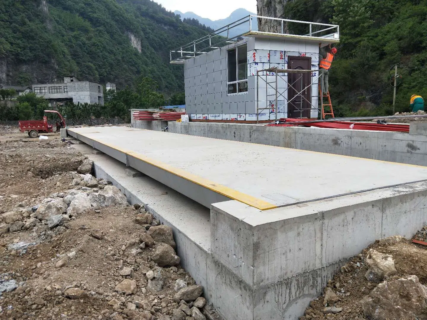 3X18m 100t Elektronische Digitale Art Beton-Waage für LKW