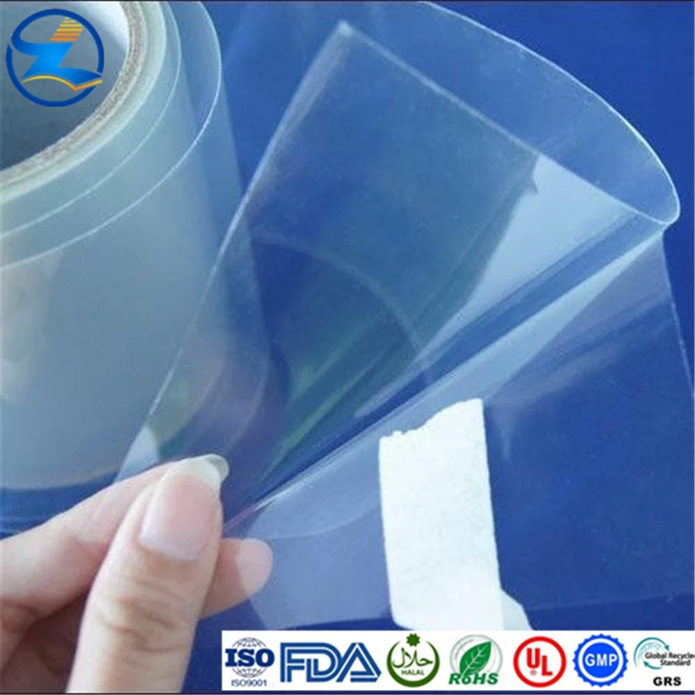 Environmental Friendly Pet Plastic Billboard Sheet Blue Film