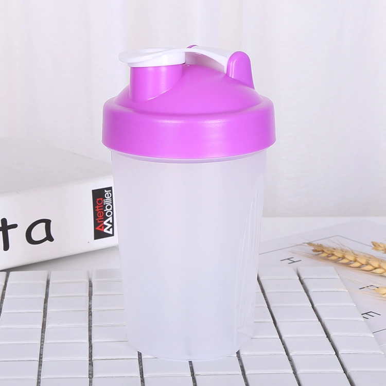 400ml Custom Protein Shaker Bottle W/Ss Ball for Gym and Sport
