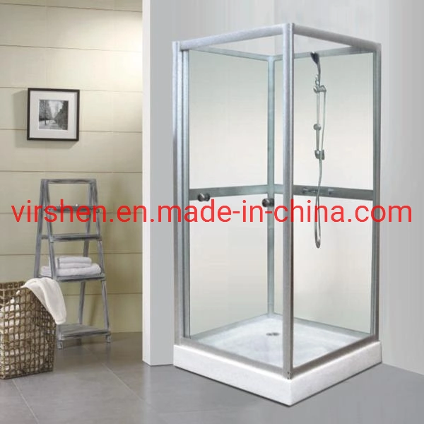 Simple Popular Design Shower Cabin with Acrylic Shower Tray