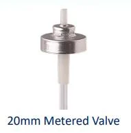 up-Side-Down Aerosol Foam Continous Spray Valve with Different Actuator for Aluminium Cans